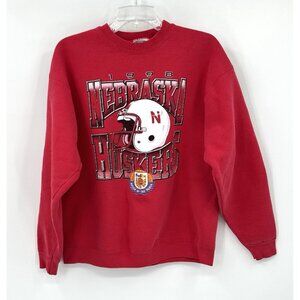 vintage 1998 NEBRASKA CORNHUSKERS ORANGE BOWL sweatshirt huskers football S M